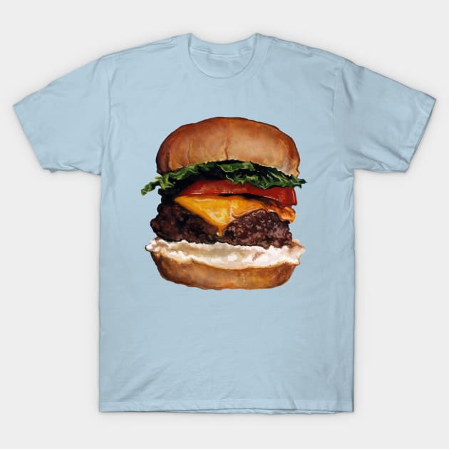 Cheeseburger T-Shirt by KellyGilleran